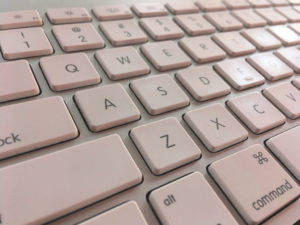 Text für den Bildschirm vom Keyboard